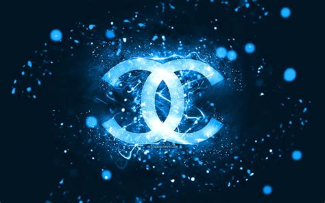 blue chanel background|chanel symbol wallpaper.